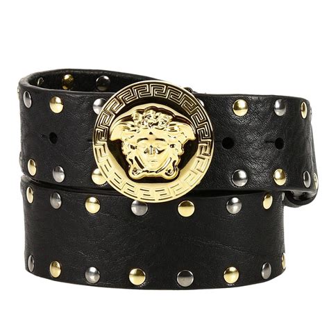 versace crystal belt|Versace belt for men.